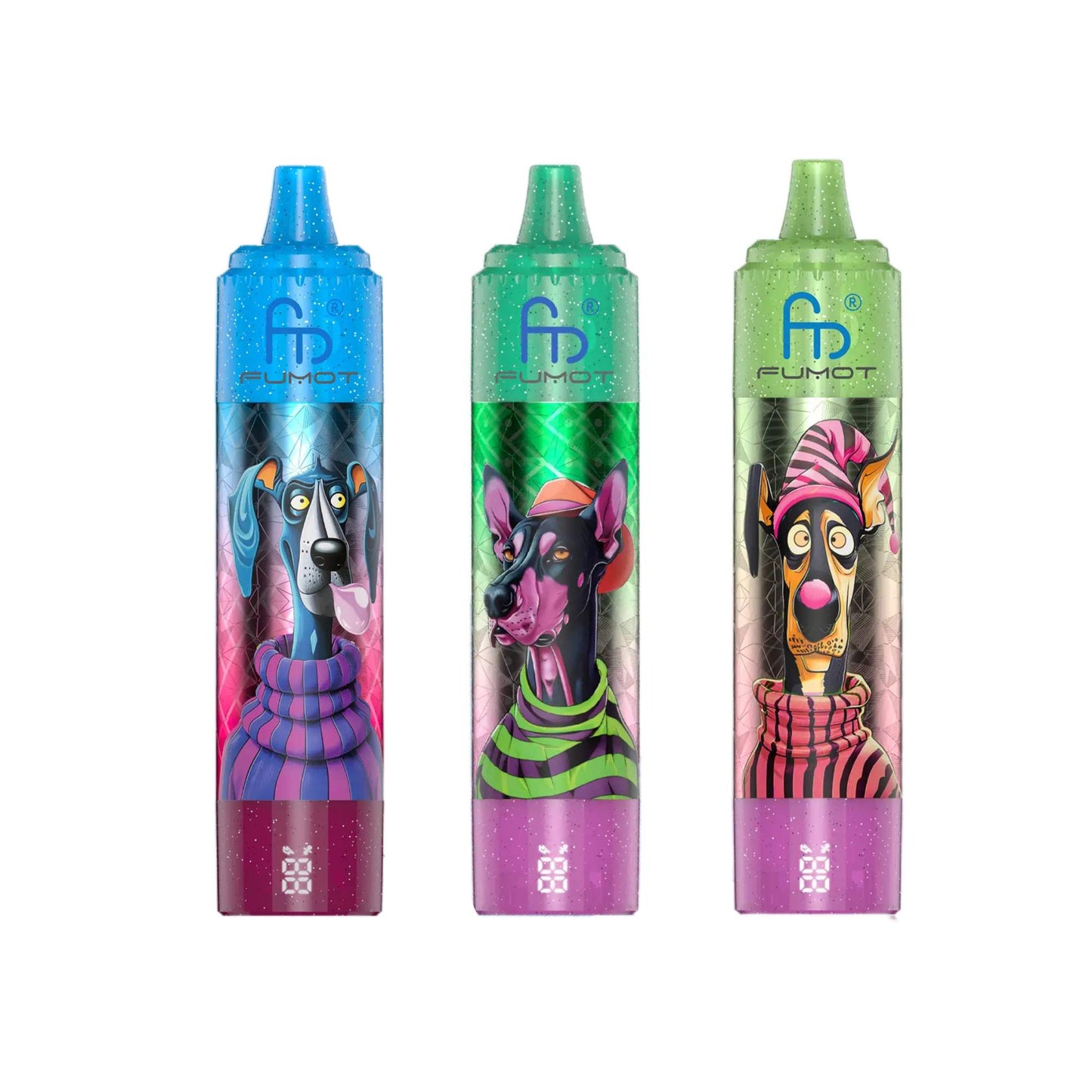 Fumot Doberman - 32000 bouffées - 2% nicotine - Vape Pod Refillable