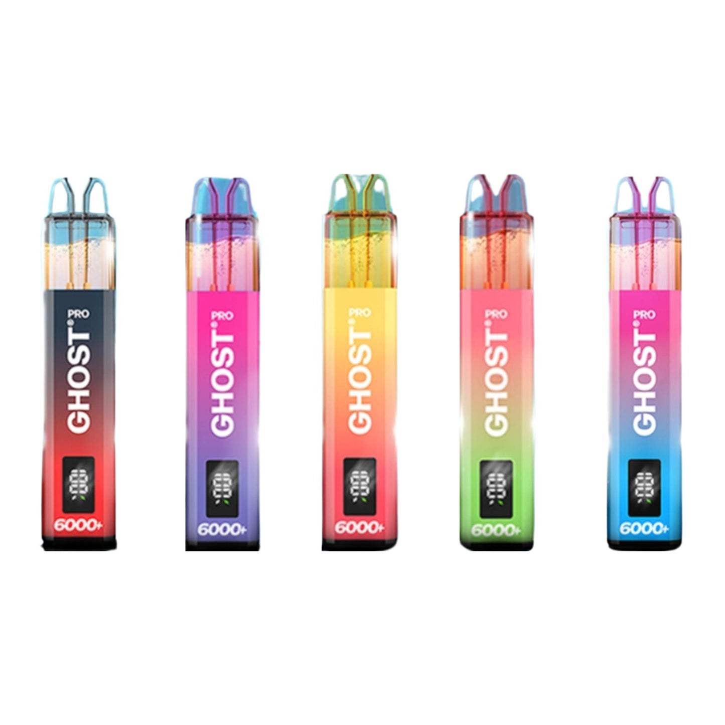 GHOST PRO - 6000 bouffées - 2% nicotine - Vape Pod