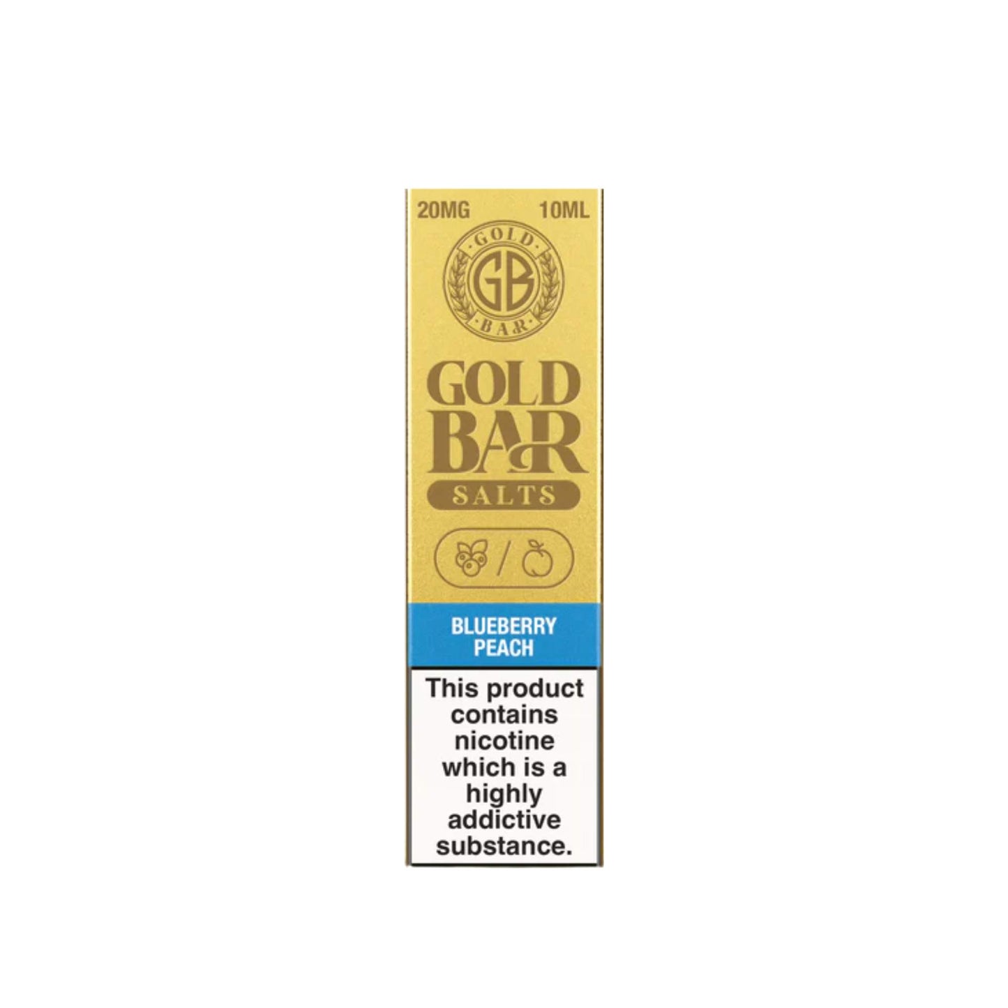 GOLD BAR E-LIQUIDS Salts 20mg