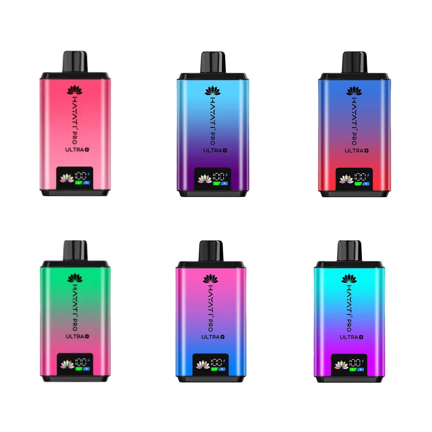 Hayati - ProUltra+ - 25000 - bouffées - 2% nicotine - VapePod