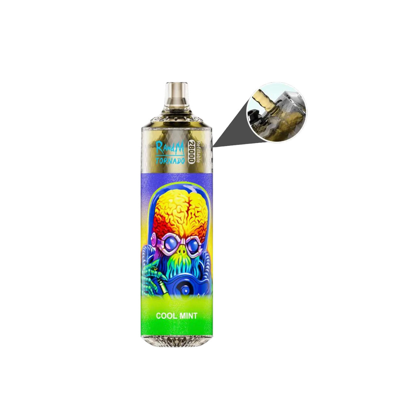 Fumot Tornado - 28000 bouffées - 2% nicotine - Vape Pod Refillable