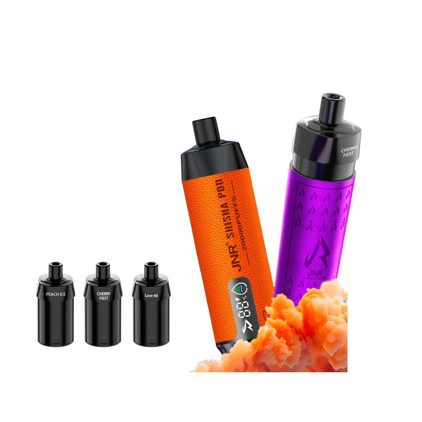 JNR - Shisha Pod - 20000 bouffées - 2% nicotine - Vape Pod