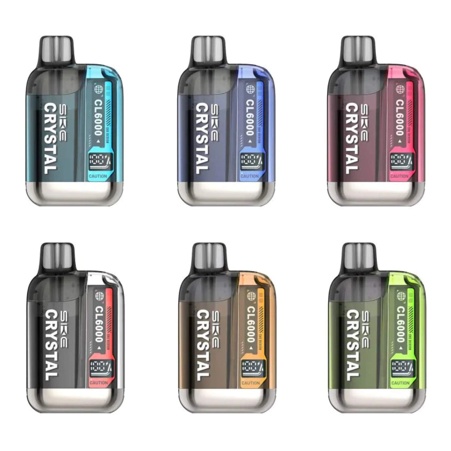 SKE Crystal CL6000 - 6000 bouffées - 2% nicotine - Vape Pod