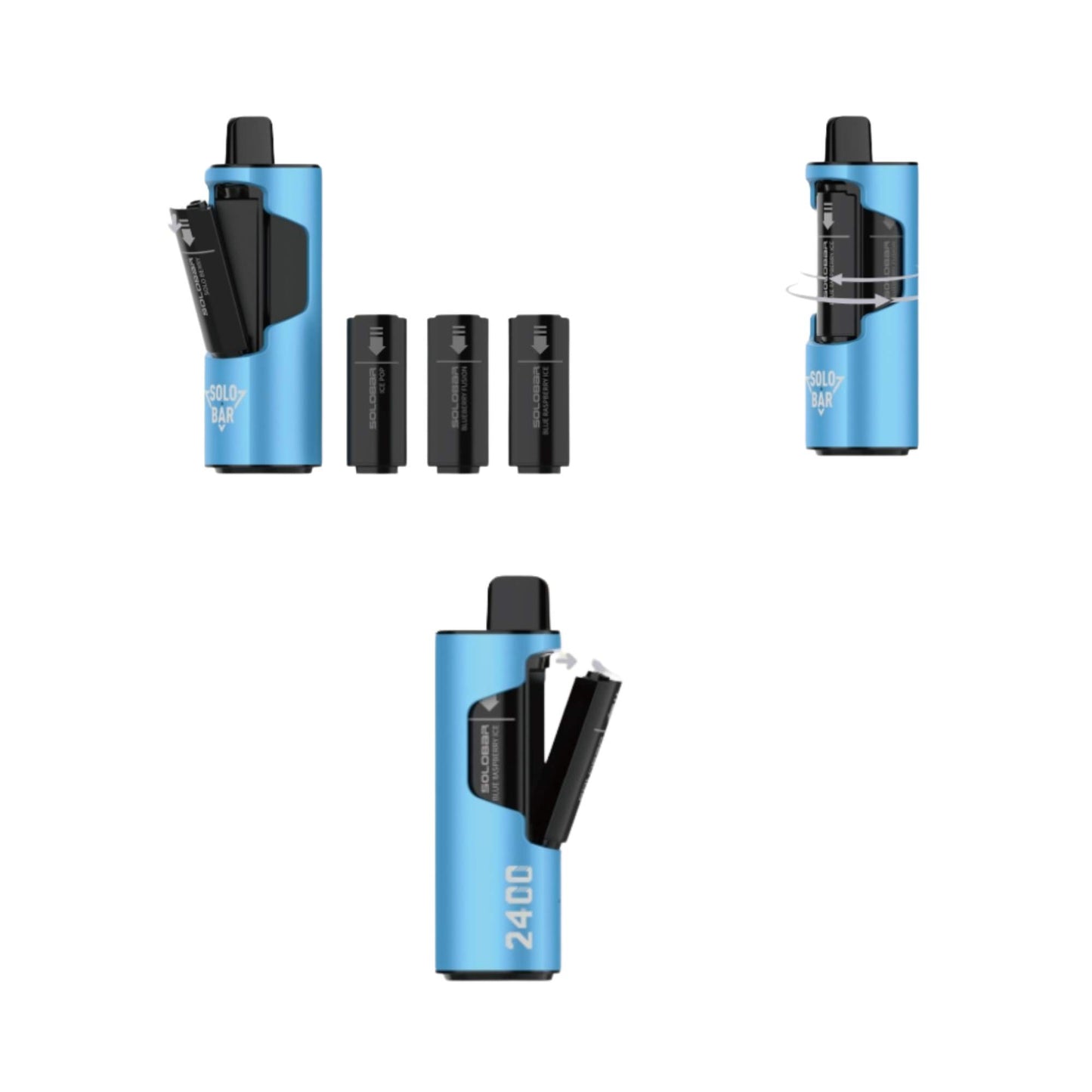 SoloBar 2400 - 2% nicotine - Vape Pod