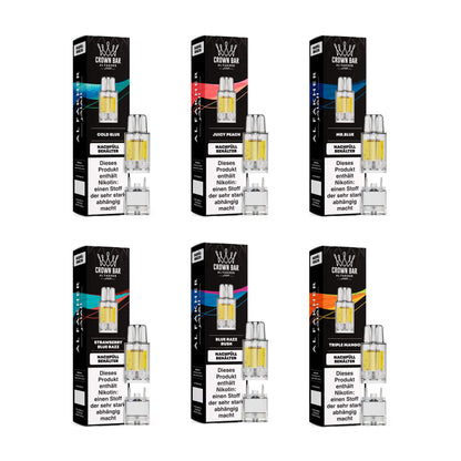 Al Fakher Crown Bar Pro Max 12K - 12000 bouffées - 2% nicotine - Cartouche