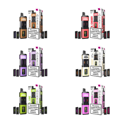 Angel® 2400 VBS33 + Pods | 2x 600 Puffs - 2% nicotine - Kit Vape Pod