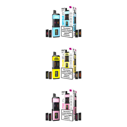 Angel® 2400 VBS33 + Pods | 2x 600 Puffs - 2% nicotine - Kit Vape Pod