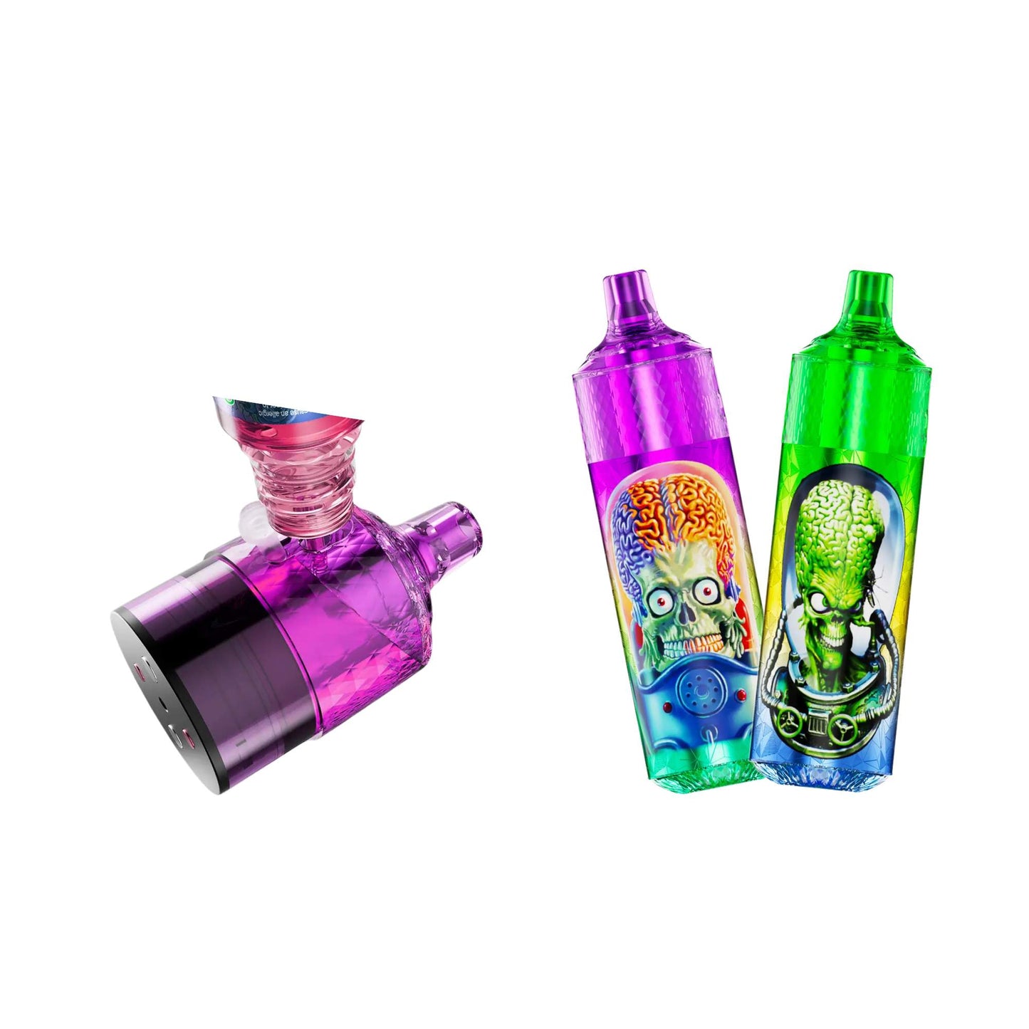 Fumot Tornado - 9000 bouffées - 2% nicotine - Vape Pod