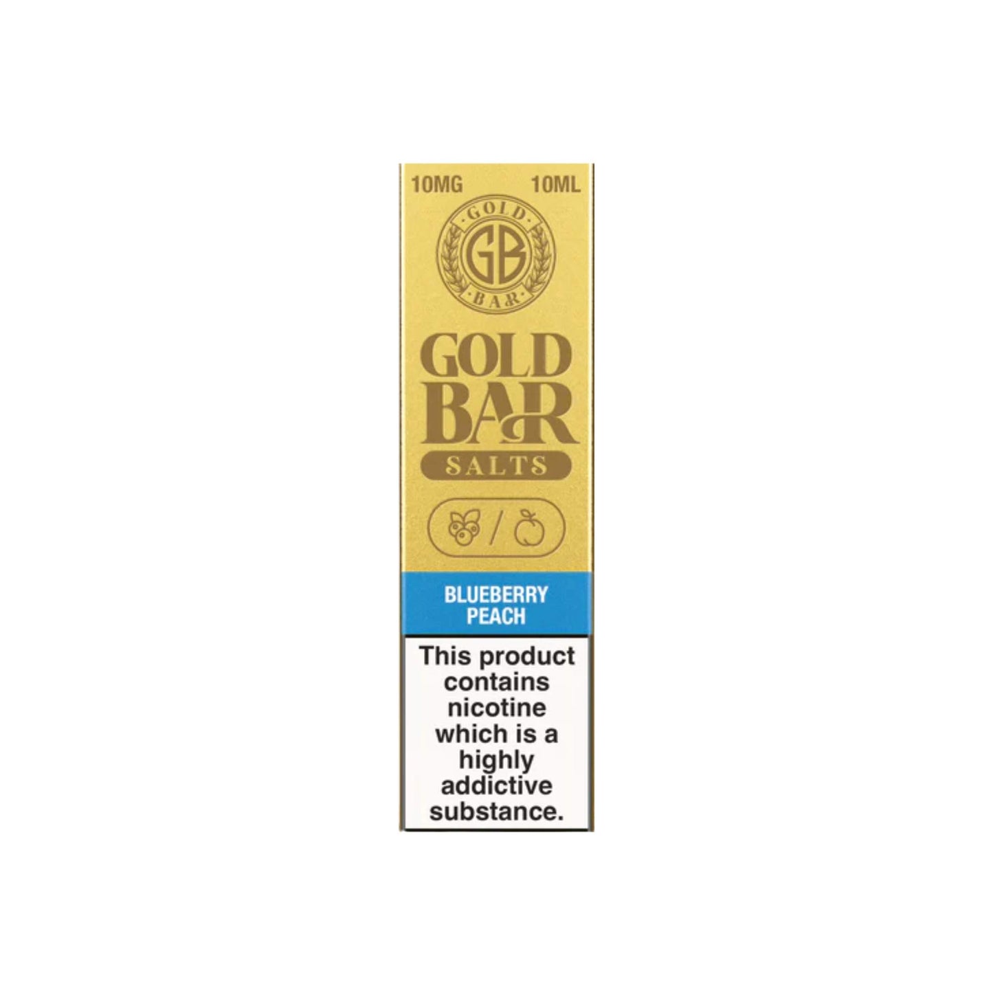 GOLD BAR E-LIQUIDS Salts 10mg