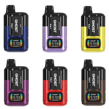 Ghost 4 in 1 Pods - 2400 bouffées - 2% nicotine - Vape Pod
