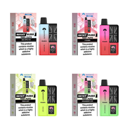 Hayati - Rubik - 7000 - bouffées - 2% nicotine - VapePod