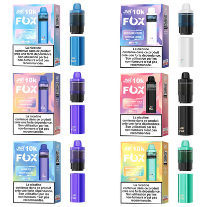 JNR - Fox - 10000 bouffées - 2% nicotine - Vape Pod