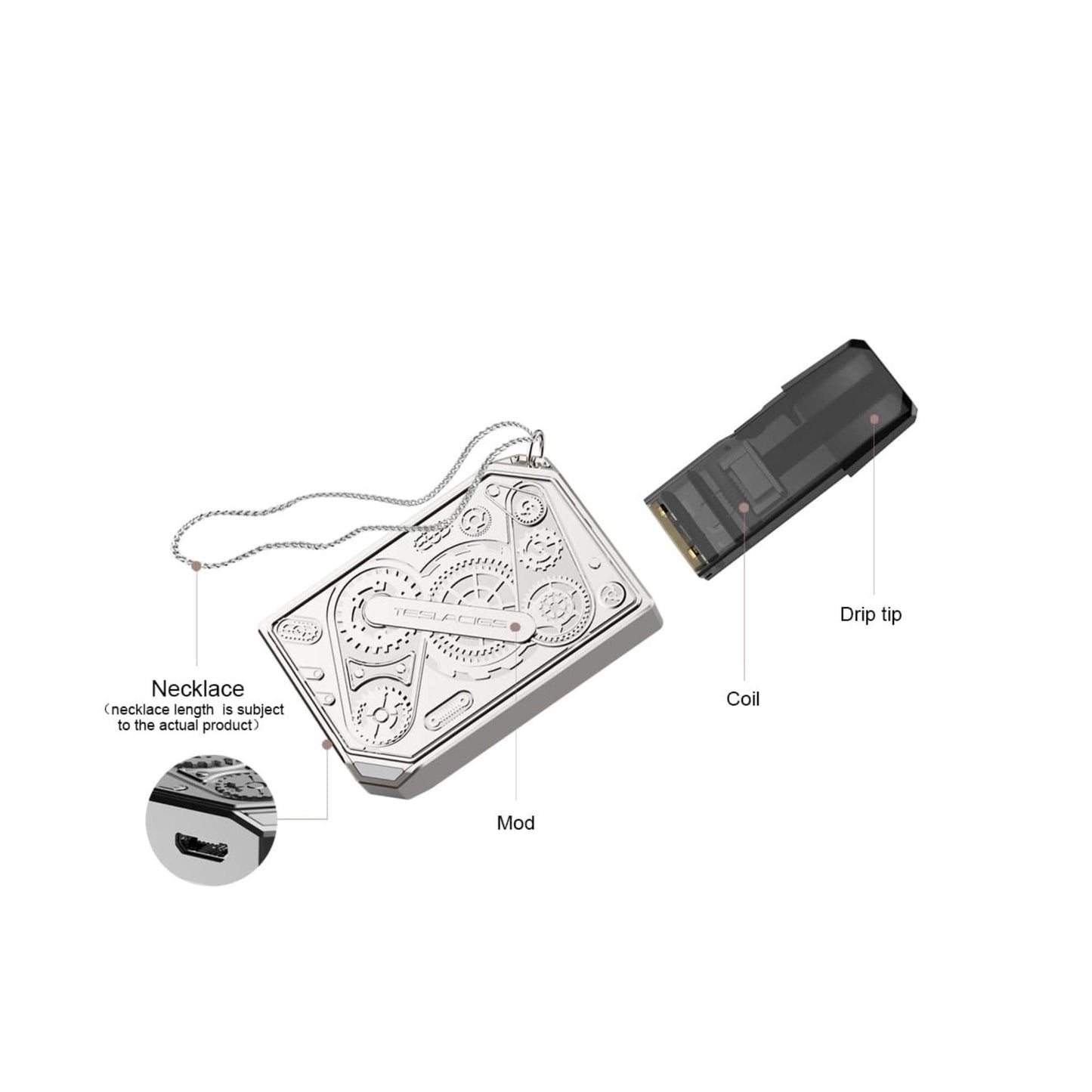 Teslabar - PUNK POD  - 2% nicotine - Vape Pod