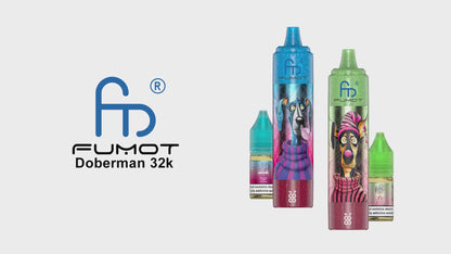 Fumot Doberman - 32000 bouffées - 2% nicotine - Vape Pod Refillable